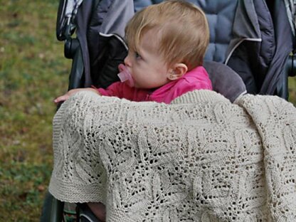 Crocus Patch Baby Blanket