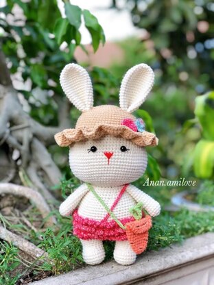 Rabbit amigurumi pattern