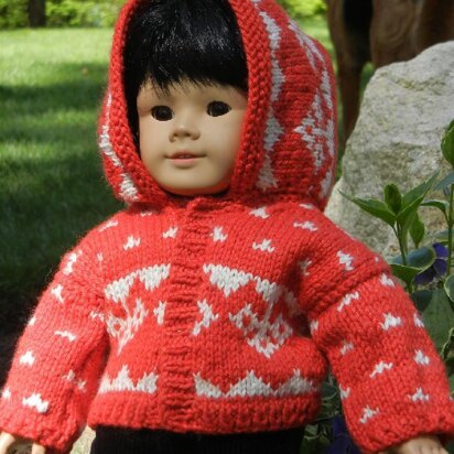 Hooded Doll Cardigan