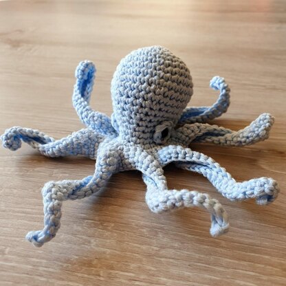 Octopi the little octopus - critter stitch crochet pattern / amigurumi