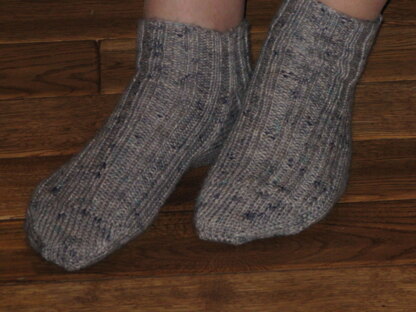 Basic Ankle Socks - Grey