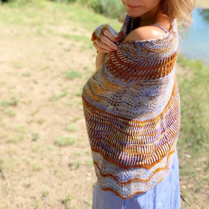 Fiori Shawl