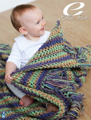 Baby Blanket in Ella Rae Seasons - ER15-02