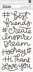 American Crafts Girl Squad Thickers Stickers 5.5"X11" 30/Pkg - Phrases/Foam