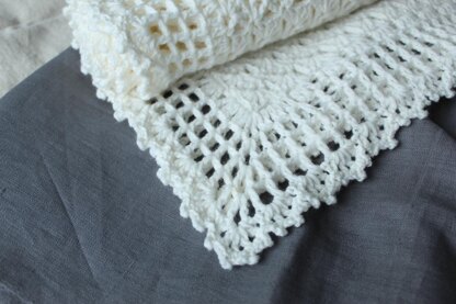 Lotte Lace Baby Blanket