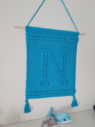 Letter N Wallhanging