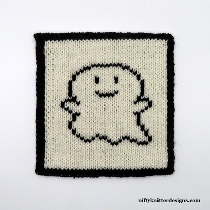 Happy Ghost Potholder