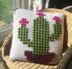 Cactus Bobble Stitch Cushion