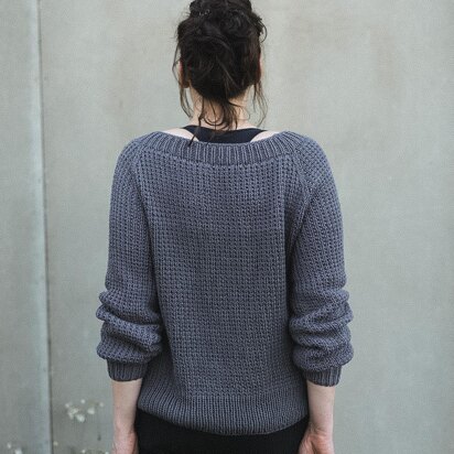 Rib cotton cardigan