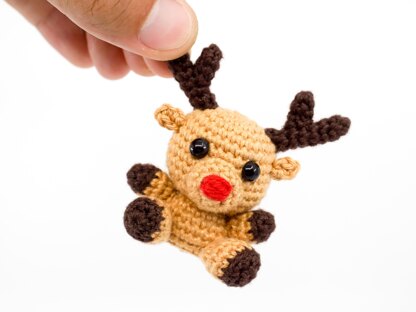 Mini Reindeer Crochet Pattern