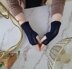 Trellis Fingerless Gloves