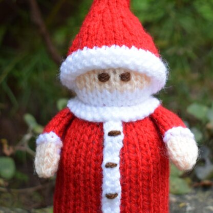 Santa Claus & Mrs Claus Doll Knitting Pattern - Toy Knitting Pattern