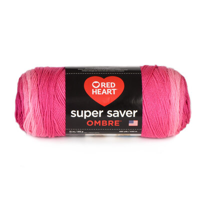 Red Heart Super Saver Ombre Yarn 12 Bundle - Scuba - Yahoo Shopping