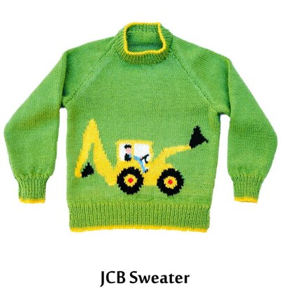 JCB digger sweater