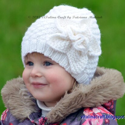 Frozen Flower Hat