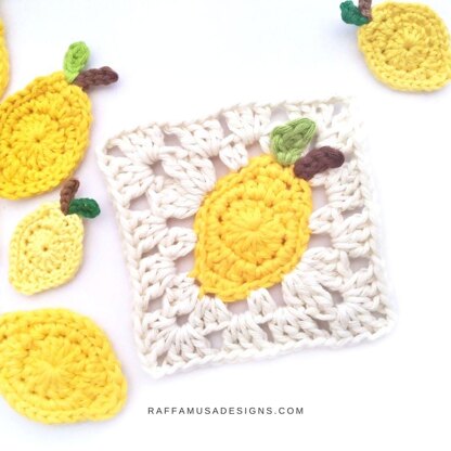 Lemon Granny Square