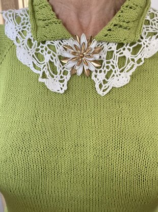 Gathered Collared Dress