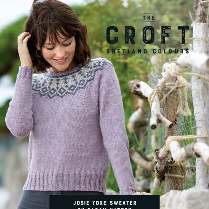 Josie Yoke Sweater in West Yorkshire Spinners The Croft Shetland Colours - DBP0073 - Downloadable PDF