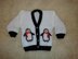 Christmas Penguin Cardigan