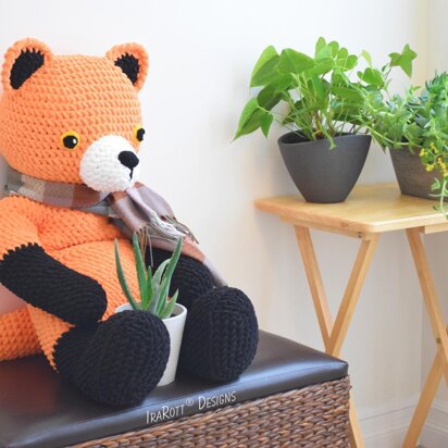 Roxy The Forest Fox Big Amigurumi