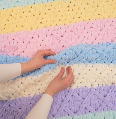 New Rhomb Blanket Pattern