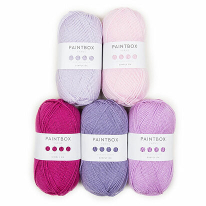 Paintbox Yarns Simply DK Bella Coco 5er Farbset