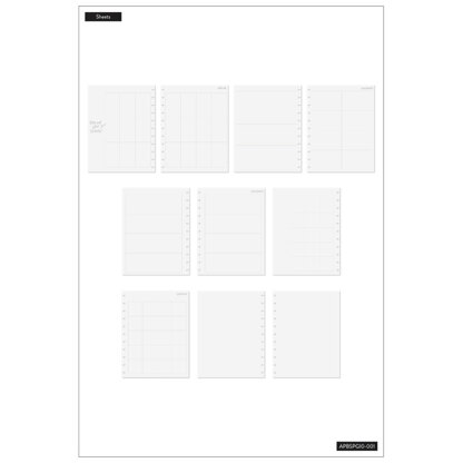 The Happy Planner Big Clear Sticker Planning Guide