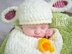 Baa-Baa Baby Lamb Hat and Cocoon Set