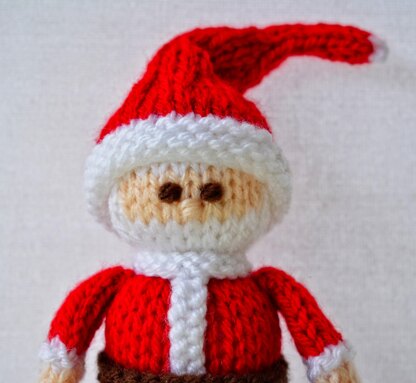 Santa Claus Doll Knitting Pattern - Toy Knitting Pattern