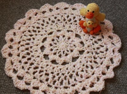 Doily Blanket Photo Prop