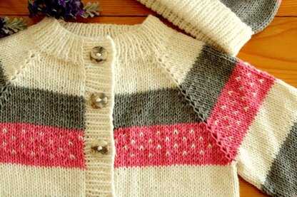 Marshmallow Baby Cardigan