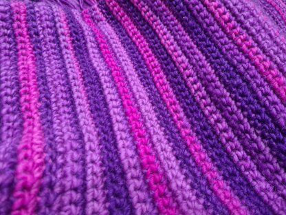 Simple Crochet Lap Blanket