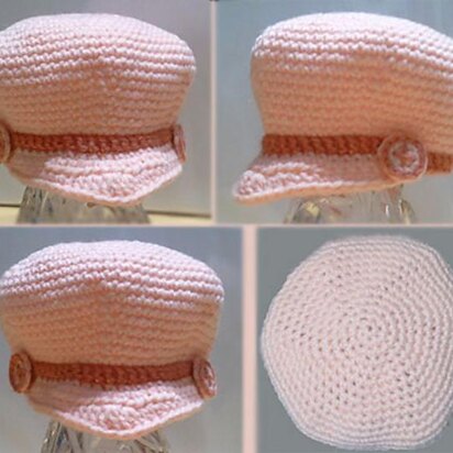 Peachy-Keen Baby cap