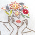 Un Chat Dans L'Aiguille Thought Printed Embroidery Kit