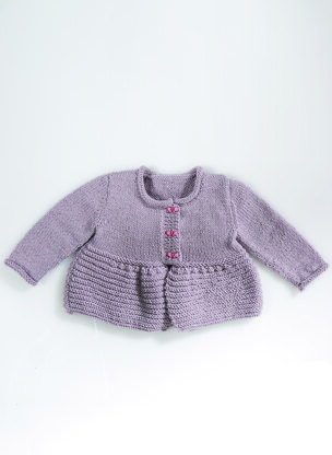 Babies Jacket in Bergere de France Ideal - 60437-09 - Downloadable PDF