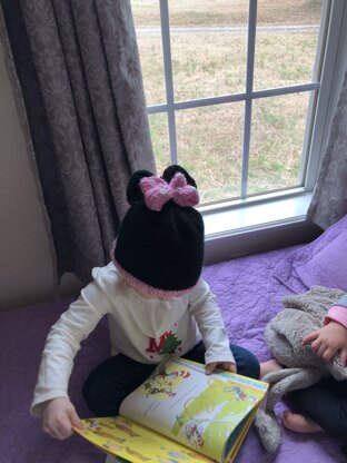 Marlee's Minnie hat