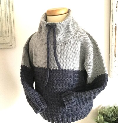 OGE Knitwear Designs P175 Braemar Sweater PDF