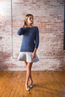 Knee High Explorer Sweater in Berroco Linus - PDF359-7