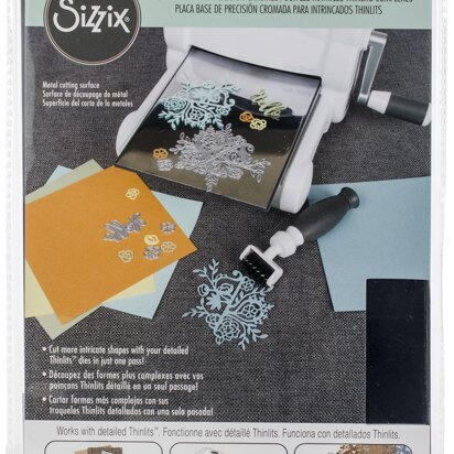 Sizzix Chrome Precision Base Plate For Intricate Thinlits - 322265