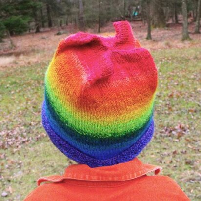 Pinwheel Hat - knitting pattern