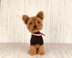 Yorkshire Terrier (yourkie) dog crochet