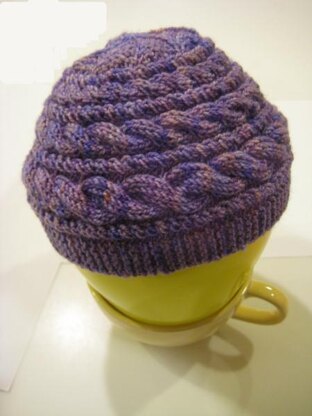 Sideways Cabled Hat