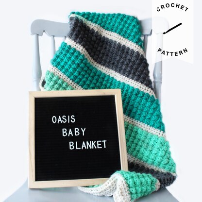 Oasis Baby Blanket