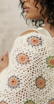 Leonora Crochet Shawl and Bag by Cassie Ward in West Yorkshire Spinners Elements - DBP0282 - Downloadable PDF