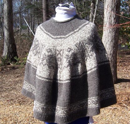 Love Norway poncho