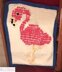 Flamingo bobble Stitch pattern by Melu Crochet