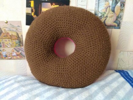 decorative donut pillow #3