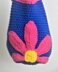 Crochet Flower Market Bag