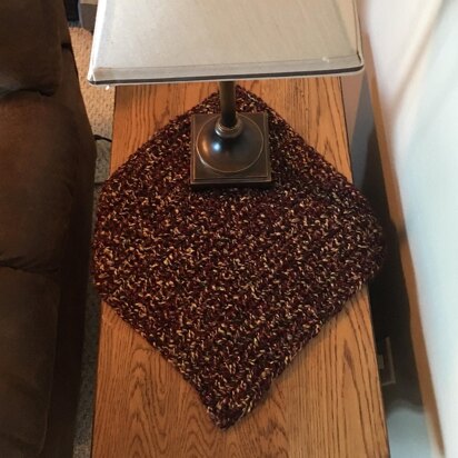 Simple Square Table Scarf