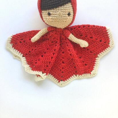 DIEGA DOLL /Lovey/Security Blanket,- PDF Crochet Pattern/Amigurumi